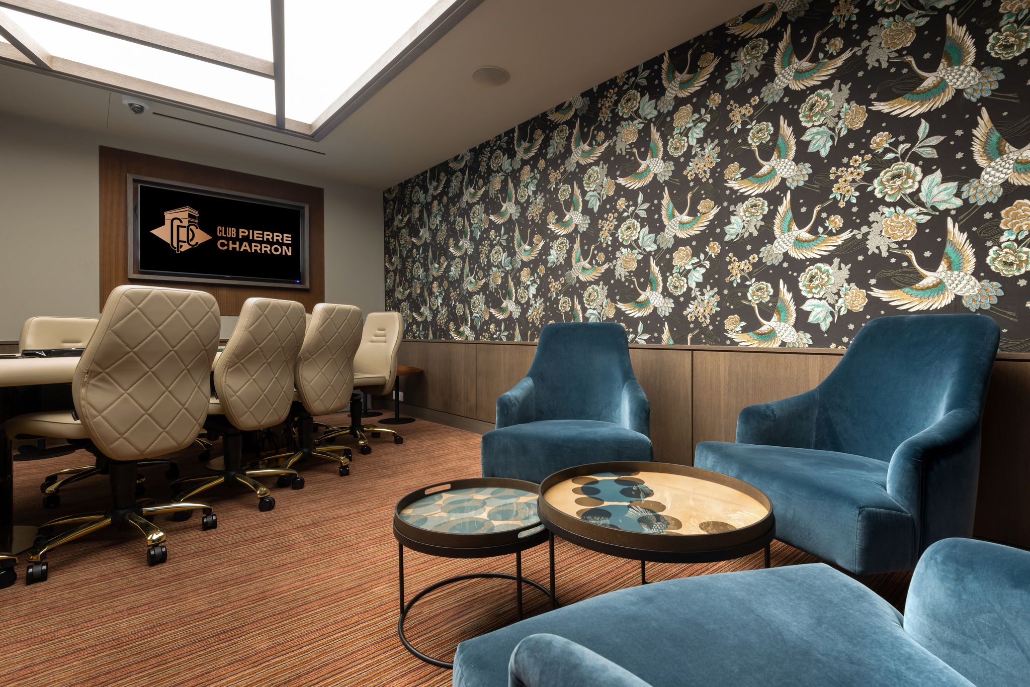 Salon privé au Club Pierre Charron